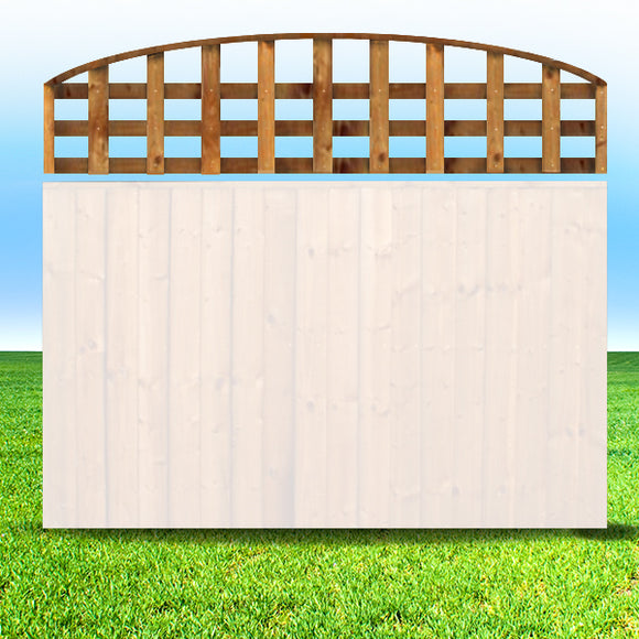 Bow Trellis Tops - Ainsley Fencing
