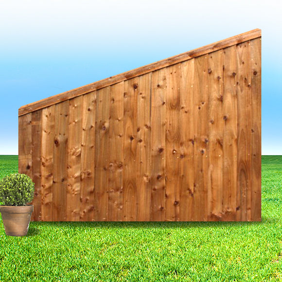 Premium Made to Order - Graduating, Sloping Panel - Ainsley Fencing