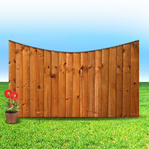 Concave Fence Panels - Ainsley Fencing