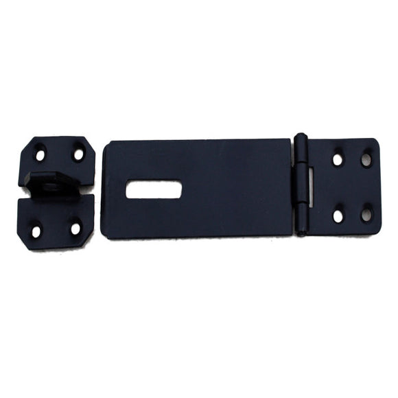 Black Safety Hasp & Staple - Ainsley Fencing
